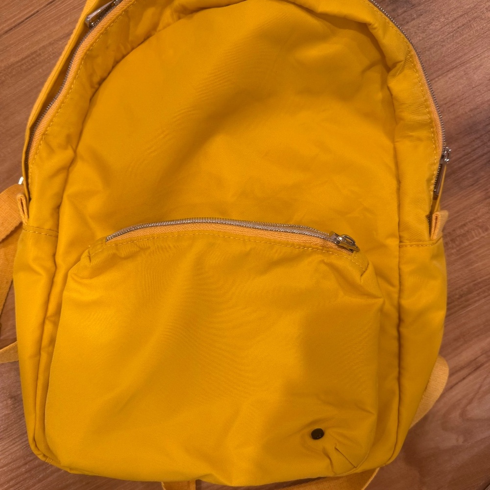 State yellow backpack